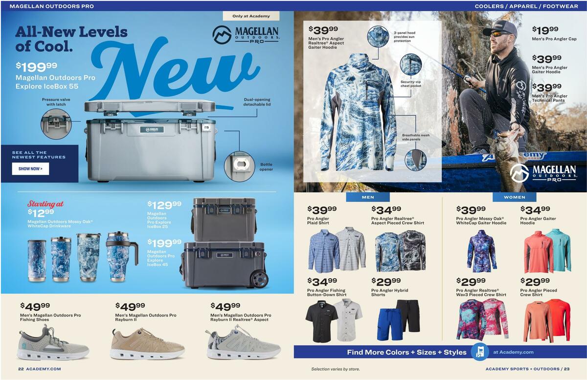 Academy Sports + Outdoors Fishing Gear Guide Weekly Ad from February 28