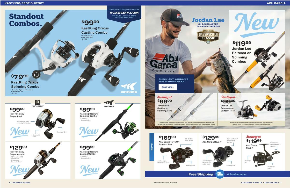 Academy Sports + Outdoors Fishing Gear Guide Weekly Ad from February 28