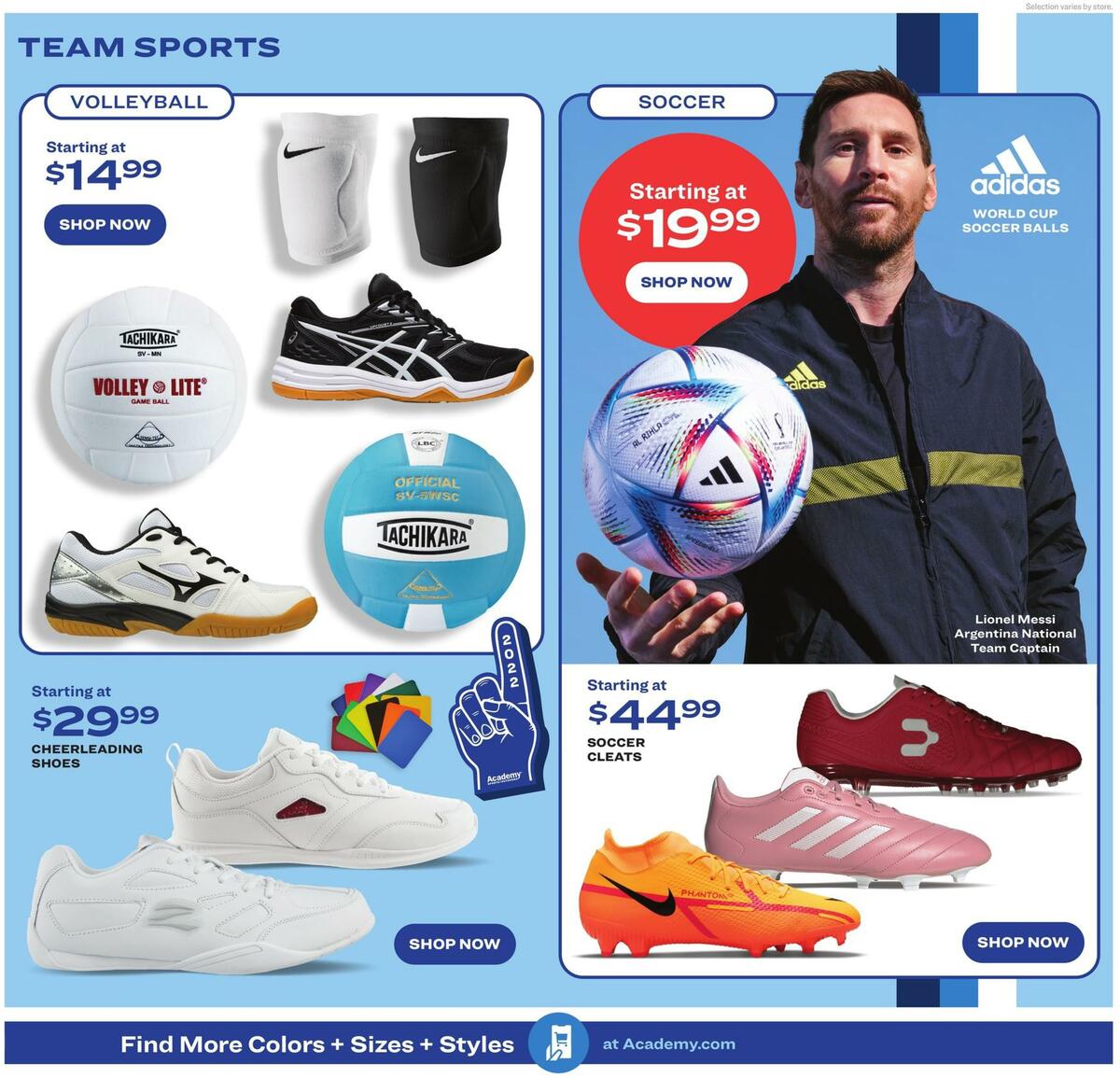 Academy Sports + Outdoors Sport Ad Weekly Ad from July 18