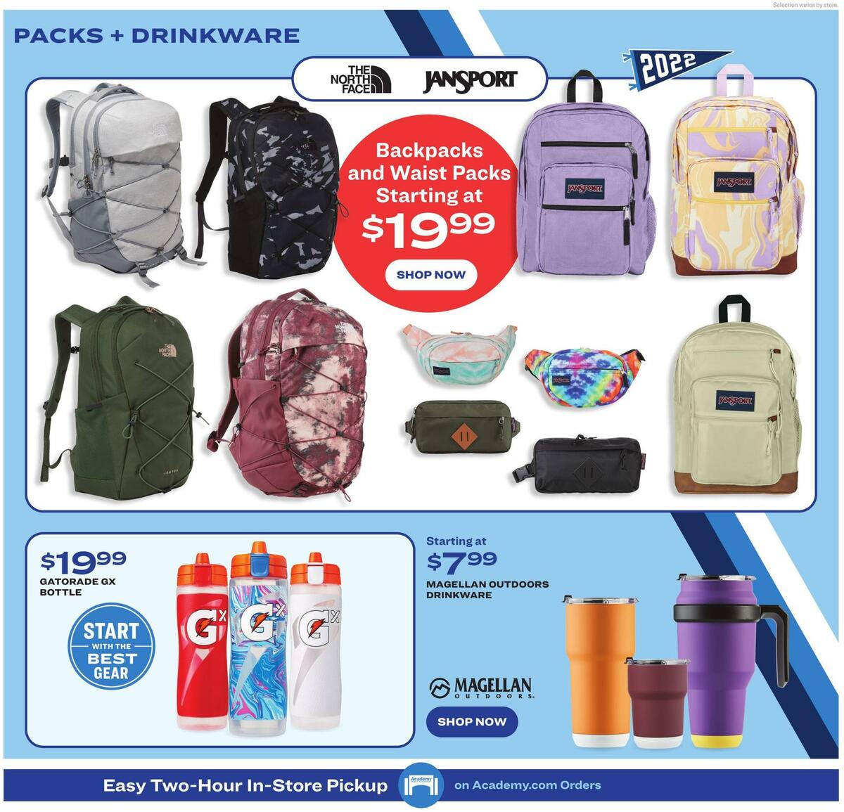 Academy Sports + Outdoors Weekly Ad from August 15