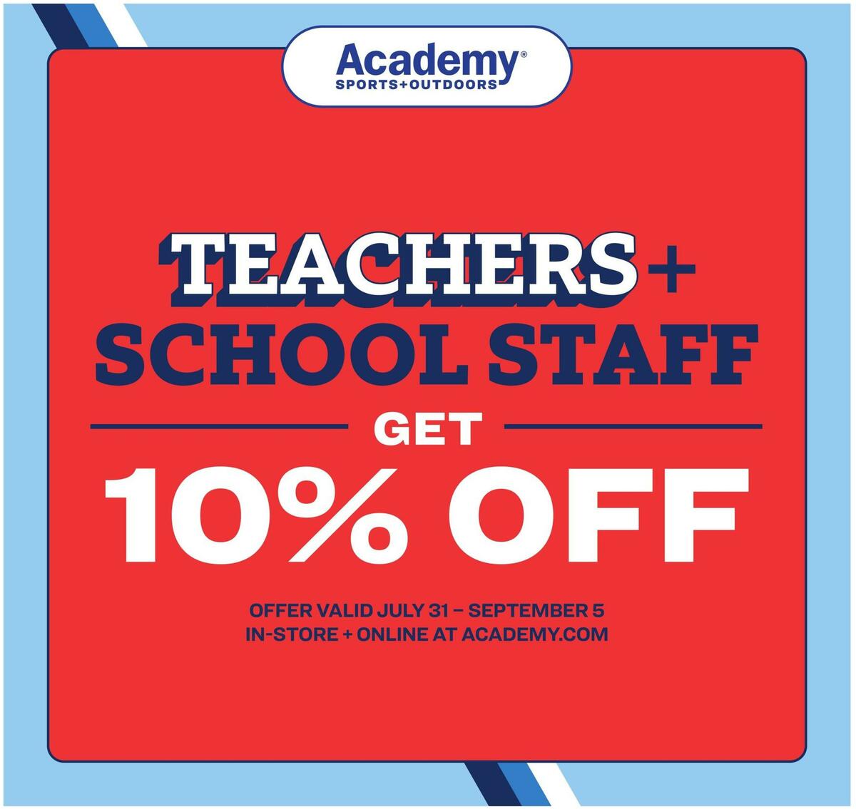 Academy Sports + Outdoors Weekly Ad from August 15