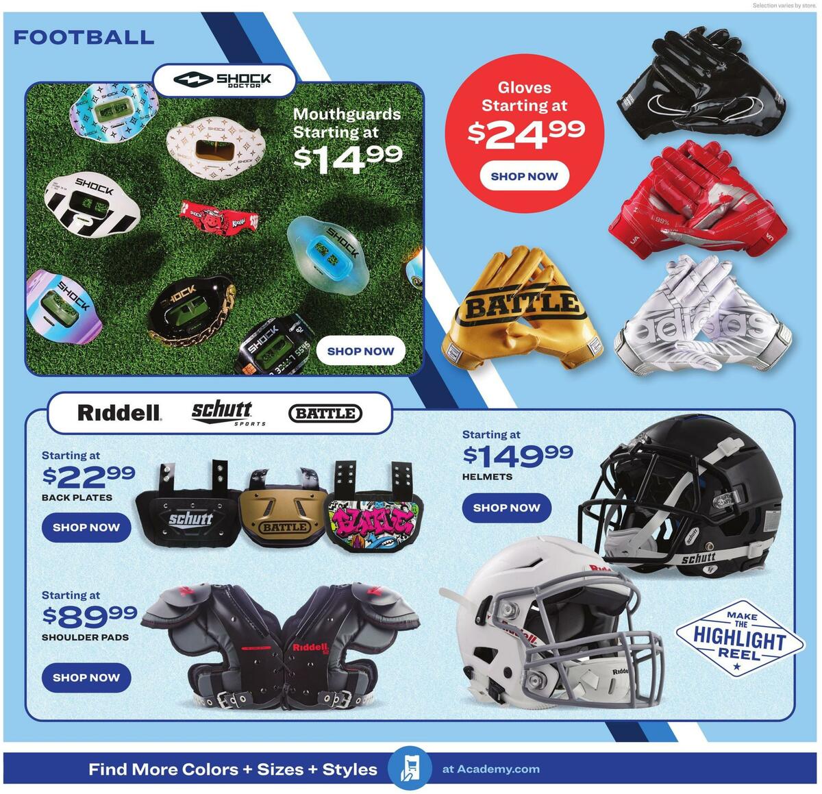 Academy Sports + Outdoors Weekly Ad from August 15