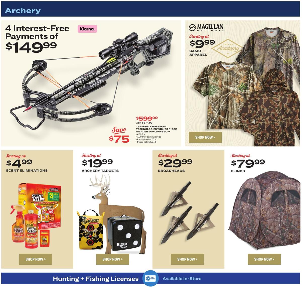 Academy Sports + Outdoors Outdoor Ad Weekly Ad from September 12