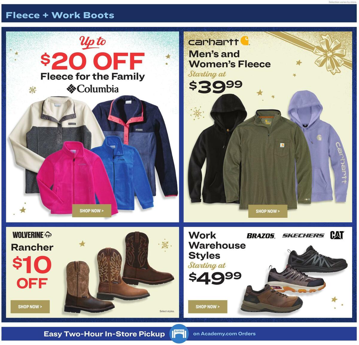 Academy Sports + Outdoors Outdoor Ad Weekly Ad from October 31