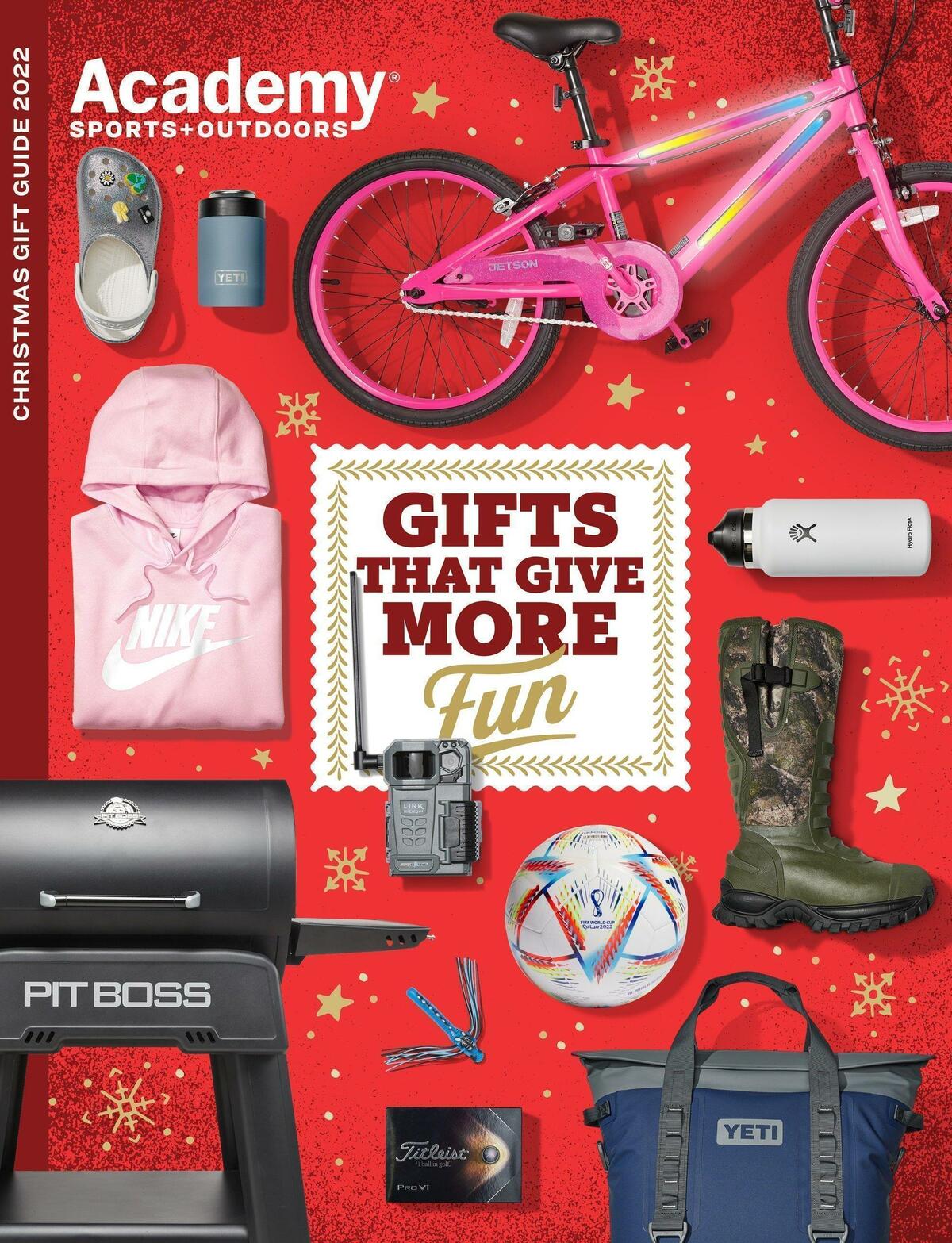 Academy Sports + Outdoors Holiday Guide Weekly Ad from October 31