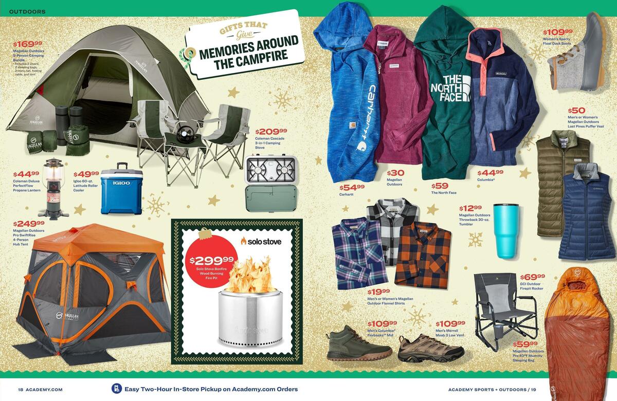 Academy Sports + Outdoors Holiday Guide Weekly Ad from October 31