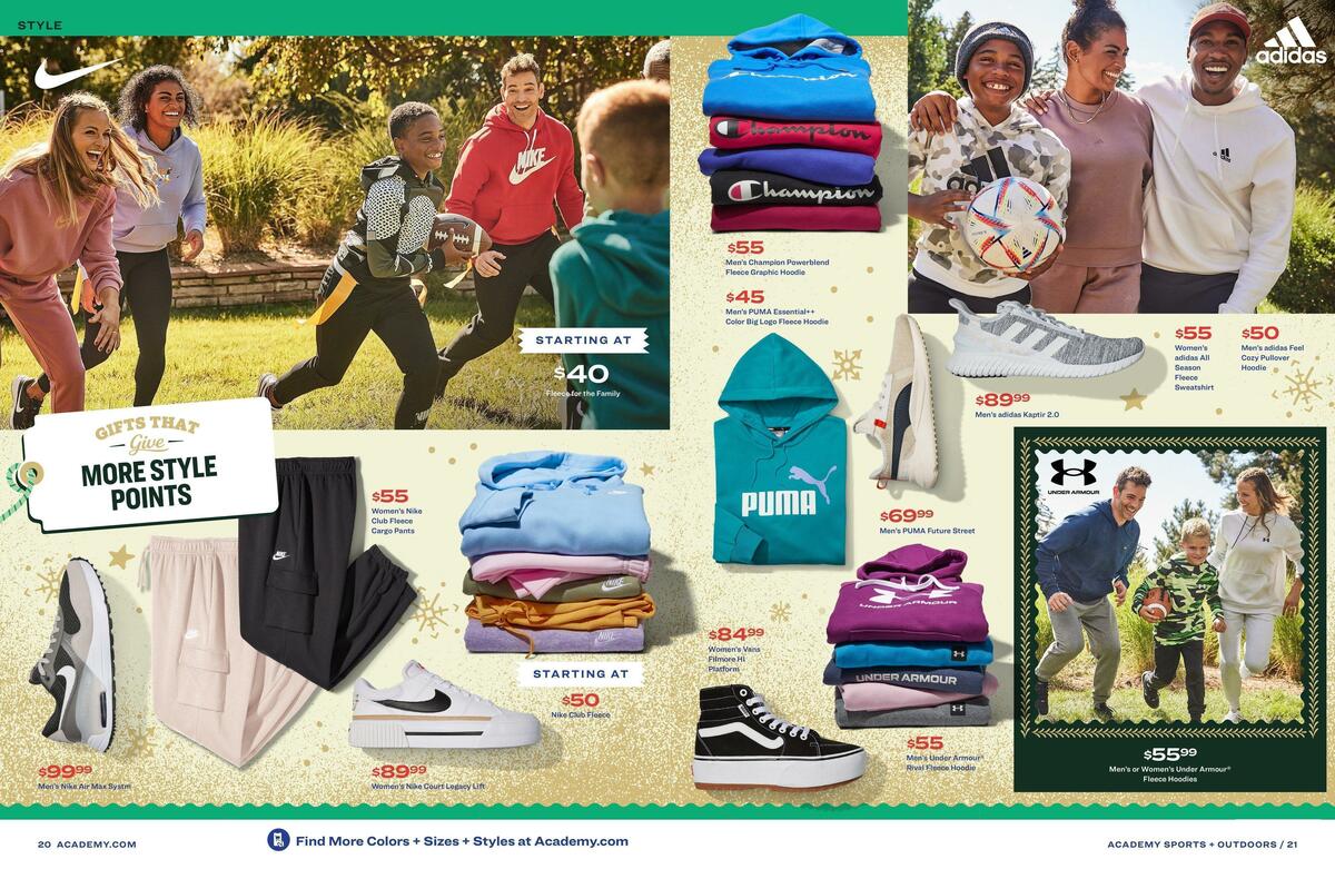 Academy Sports + Outdoors Holiday Guide Weekly Ad from October 31