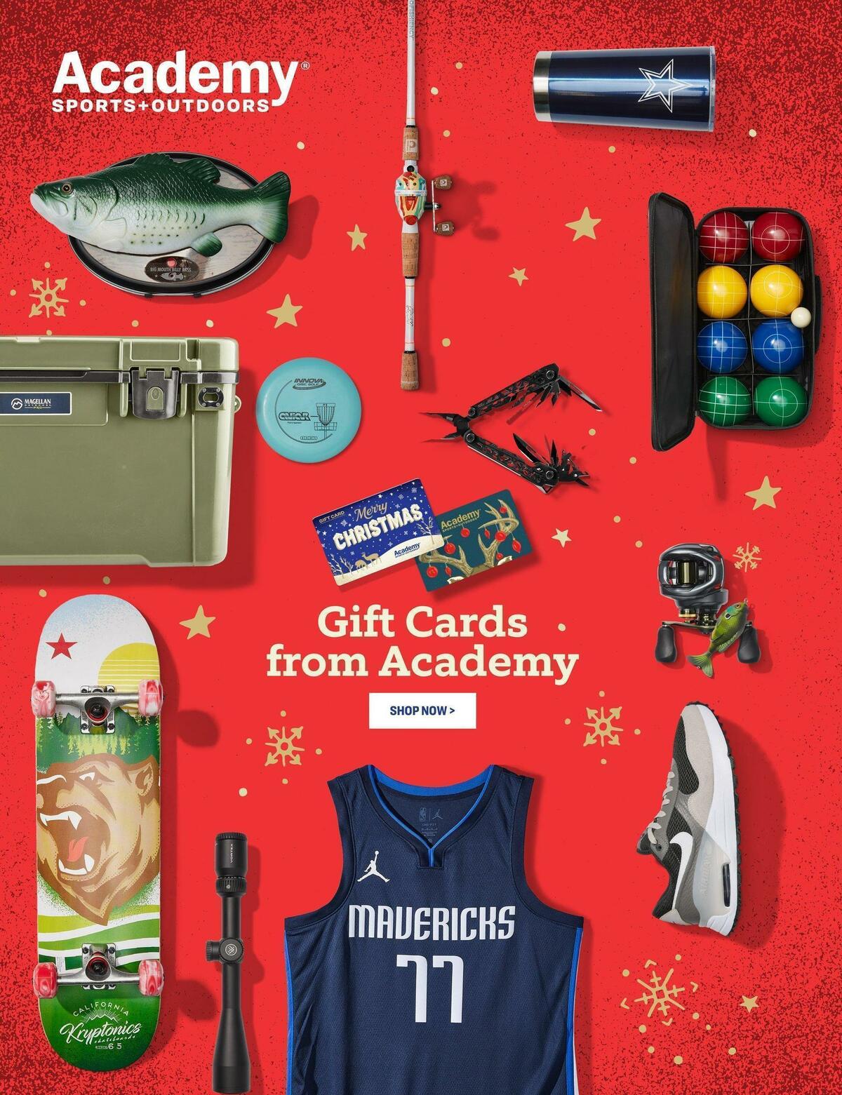 Academy Sports + Outdoors Holiday Guide Weekly Ad from October 31