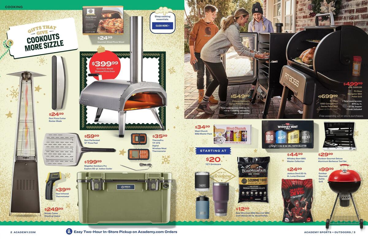 Academy Sports + Outdoors Holiday Guide Weekly Ad from October 31