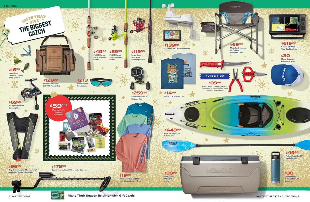 Academy Sports + Outdoors Holiday Guide Weekly Ad from October 31
