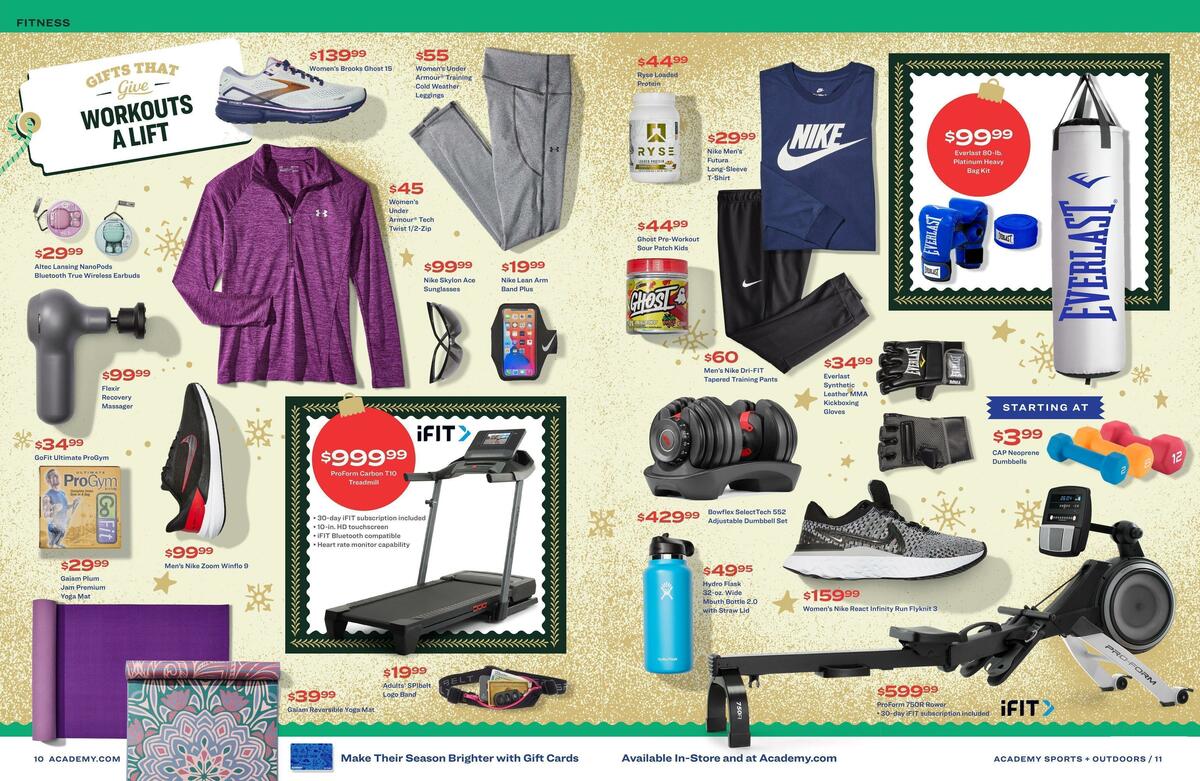 Academy Sports + Outdoors Holiday Guide Weekly Ad from October 31