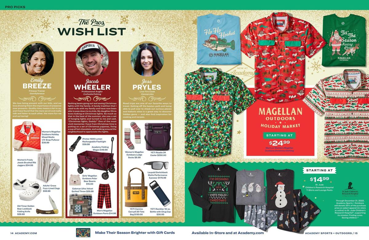 Academy Sports + Outdoors Holiday Guide Weekly Ad from October 31