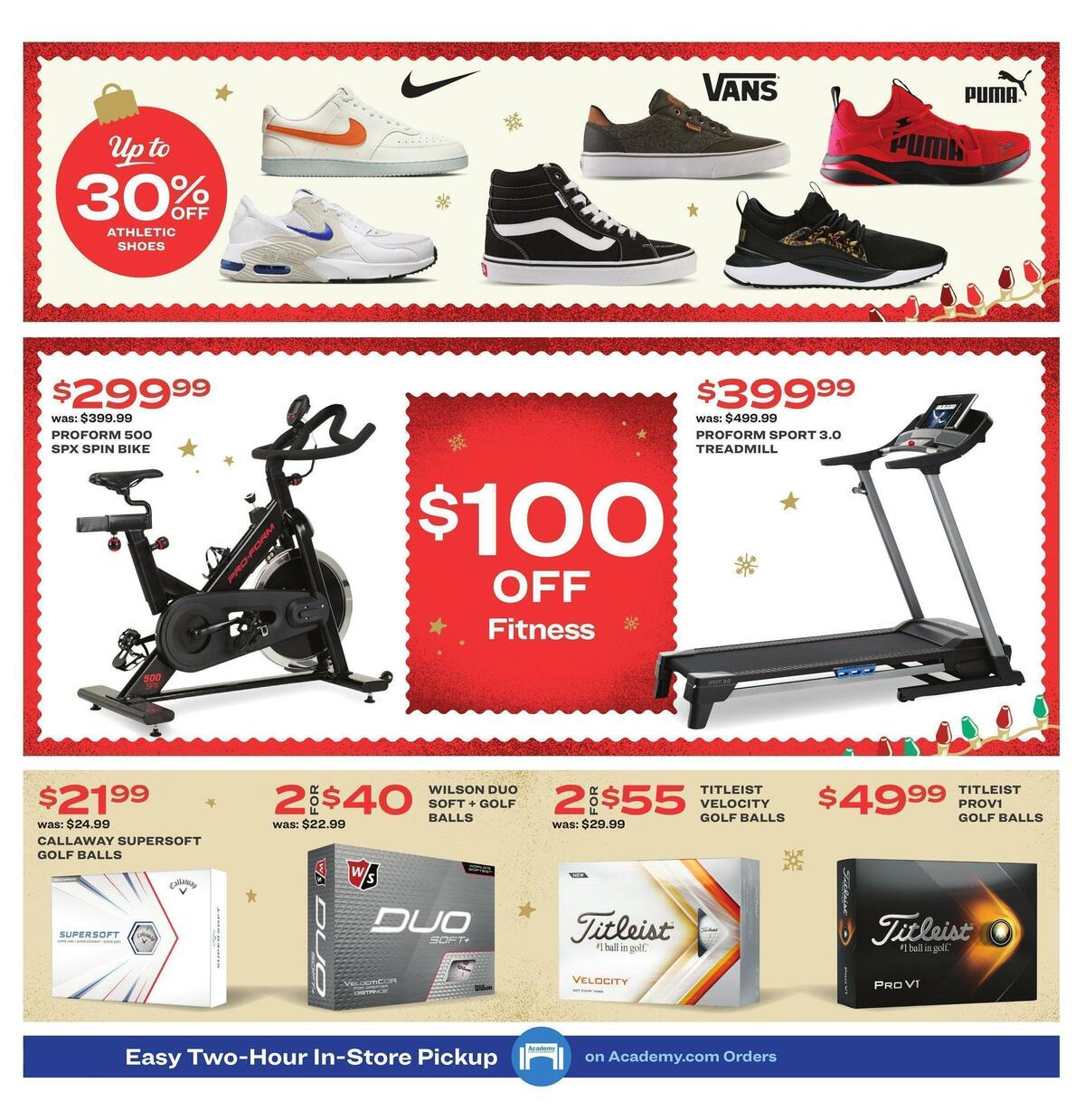 Academy Sports + Outdoors 4 Days Only Hot Deals Weekly Ad from December 1