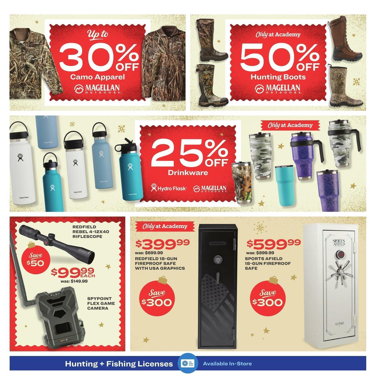 Academy Sports + Outdoors 4 Days Only Hot Deals Weekly Ad from December 1