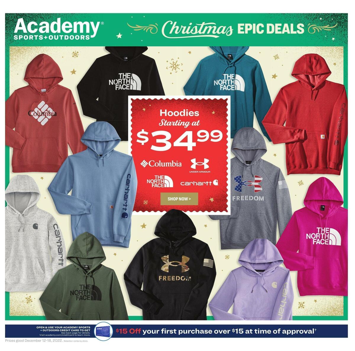 Academy Sports + Outdoors Weekly Ad from December 12