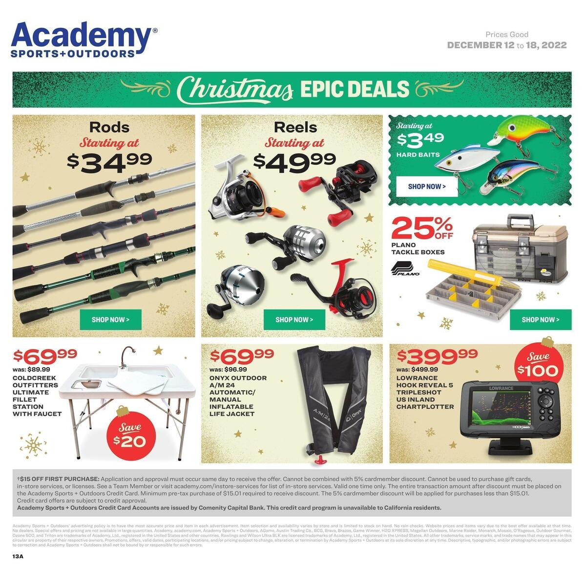 Academy Sports + Outdoors Weekly Ad from December 12
