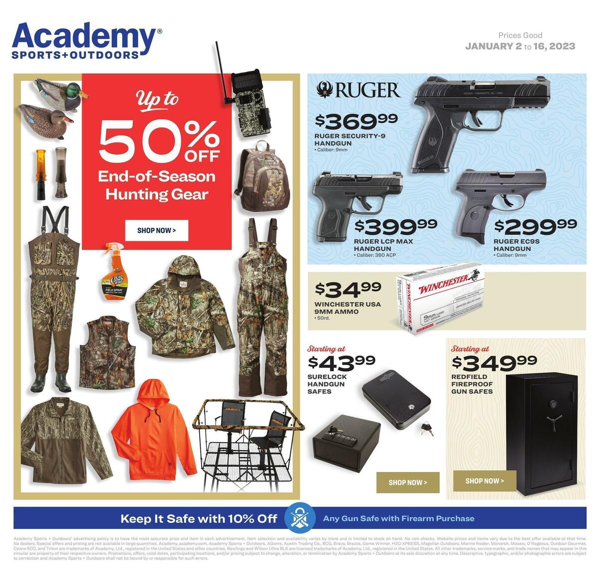 Academy Sports + Outdoors Weekly Ad from January 2