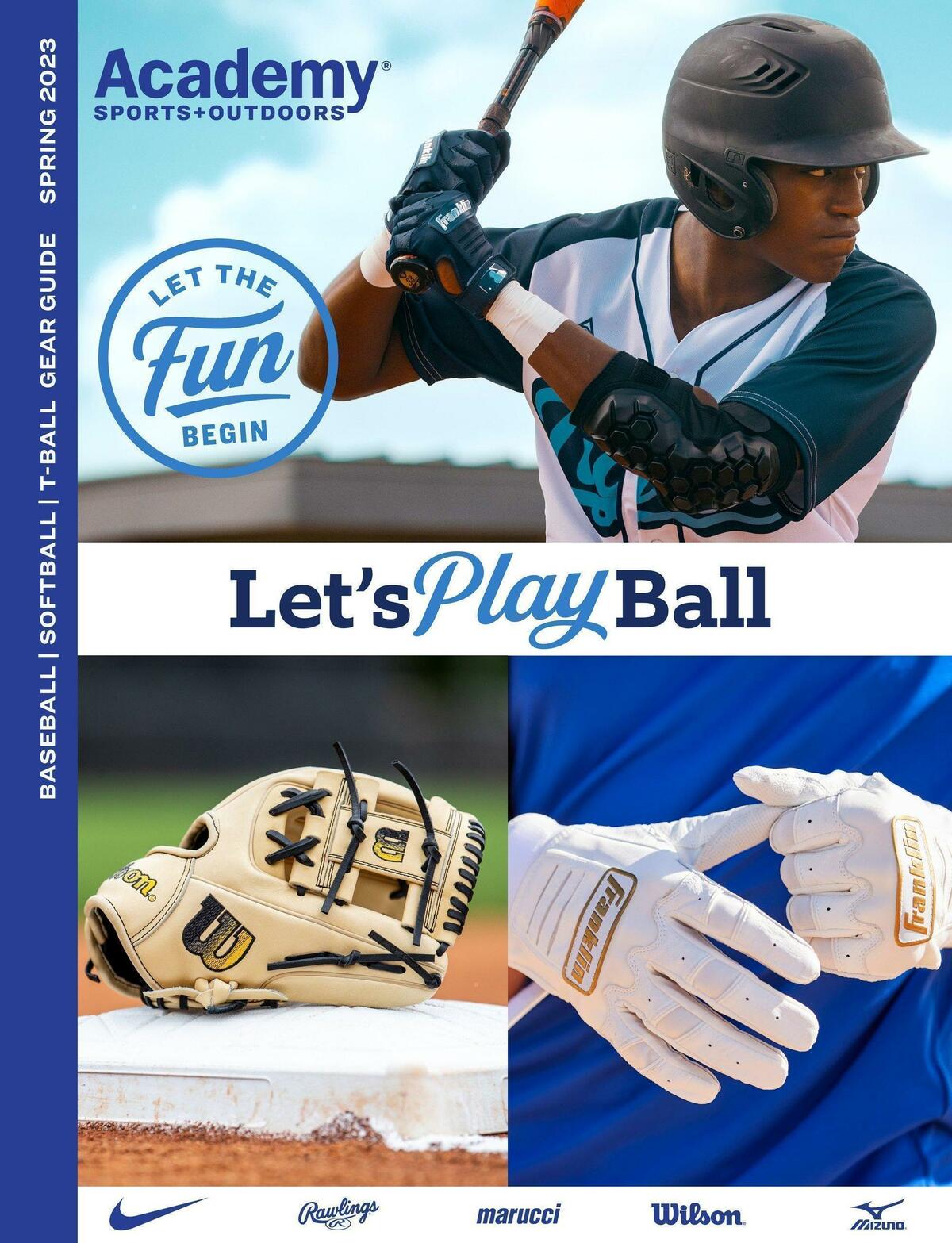 Academy Sports + Outdoors Baseball Guide Weekly Ad from January 2