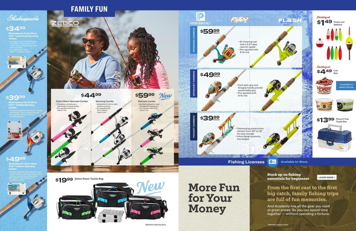 Academy Sports + Outdoors Fishing Gear Guide Weekly Ad from February 27