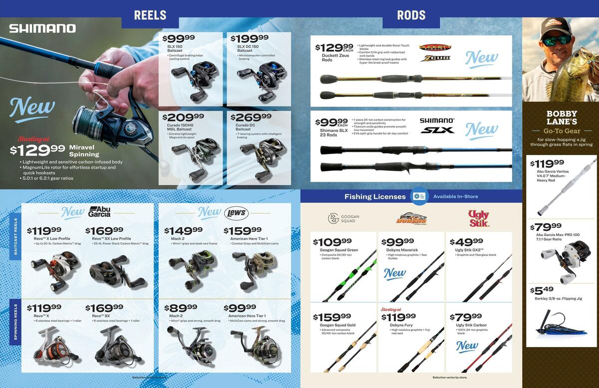 Academy Sports + Outdoors Fishing Gear Guide Weekly Ad from February 27