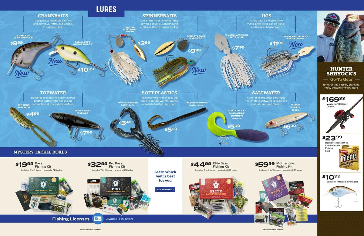 Academy Sports + Outdoors Fishing Gear Guide Weekly Ad from February 27
