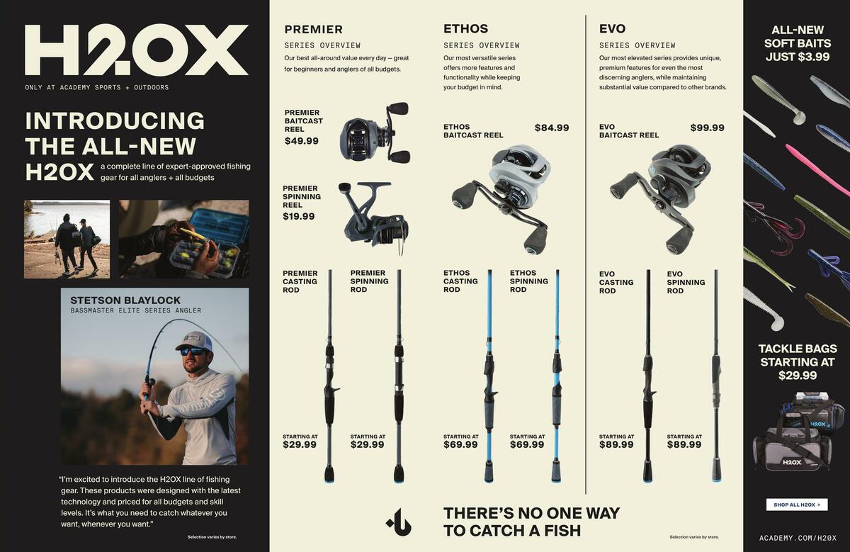 Academy Sports + Outdoors Fishing Gear Guide Weekly Ad from February 27