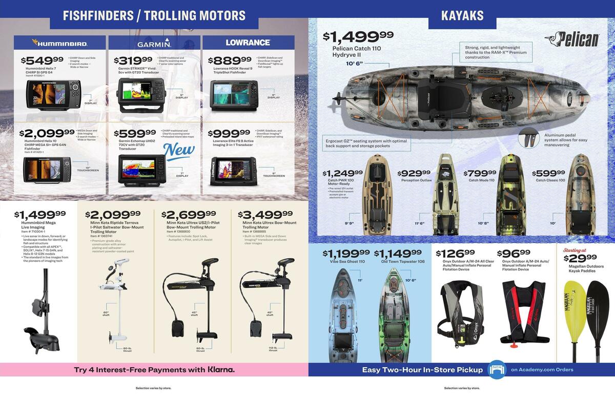 Academy Sports + Outdoors Fishing Gear Guide Weekly Ad from February 27