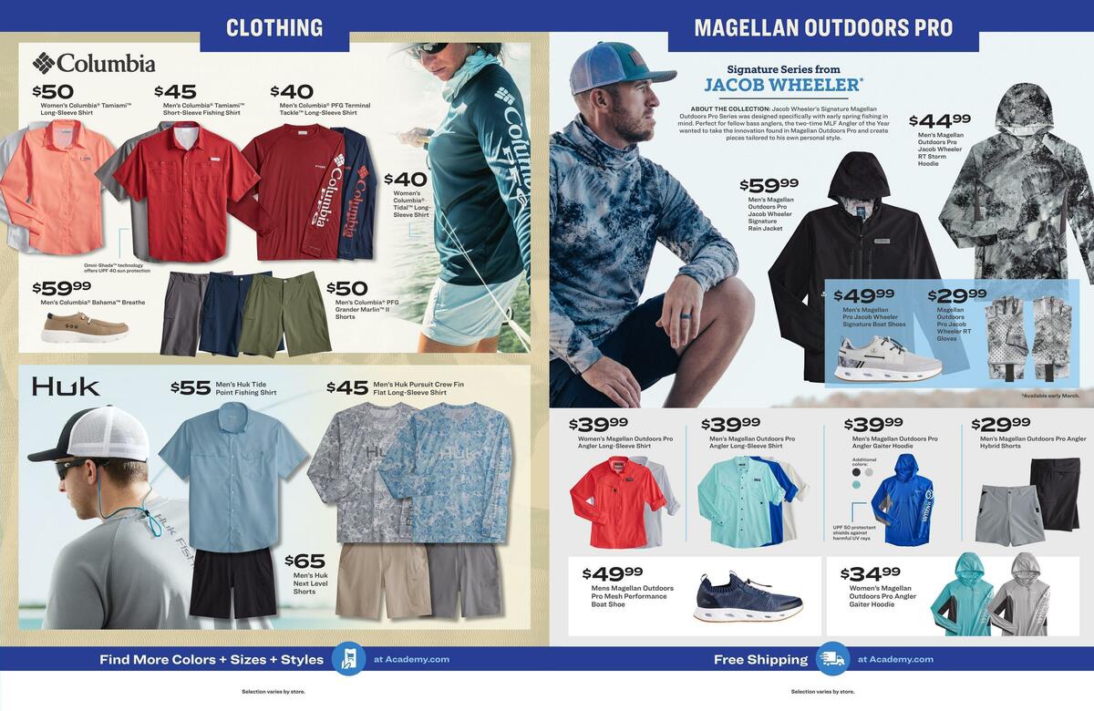 Academy Sports + Outdoors Fishing Gear Guide Weekly Ad from February 27