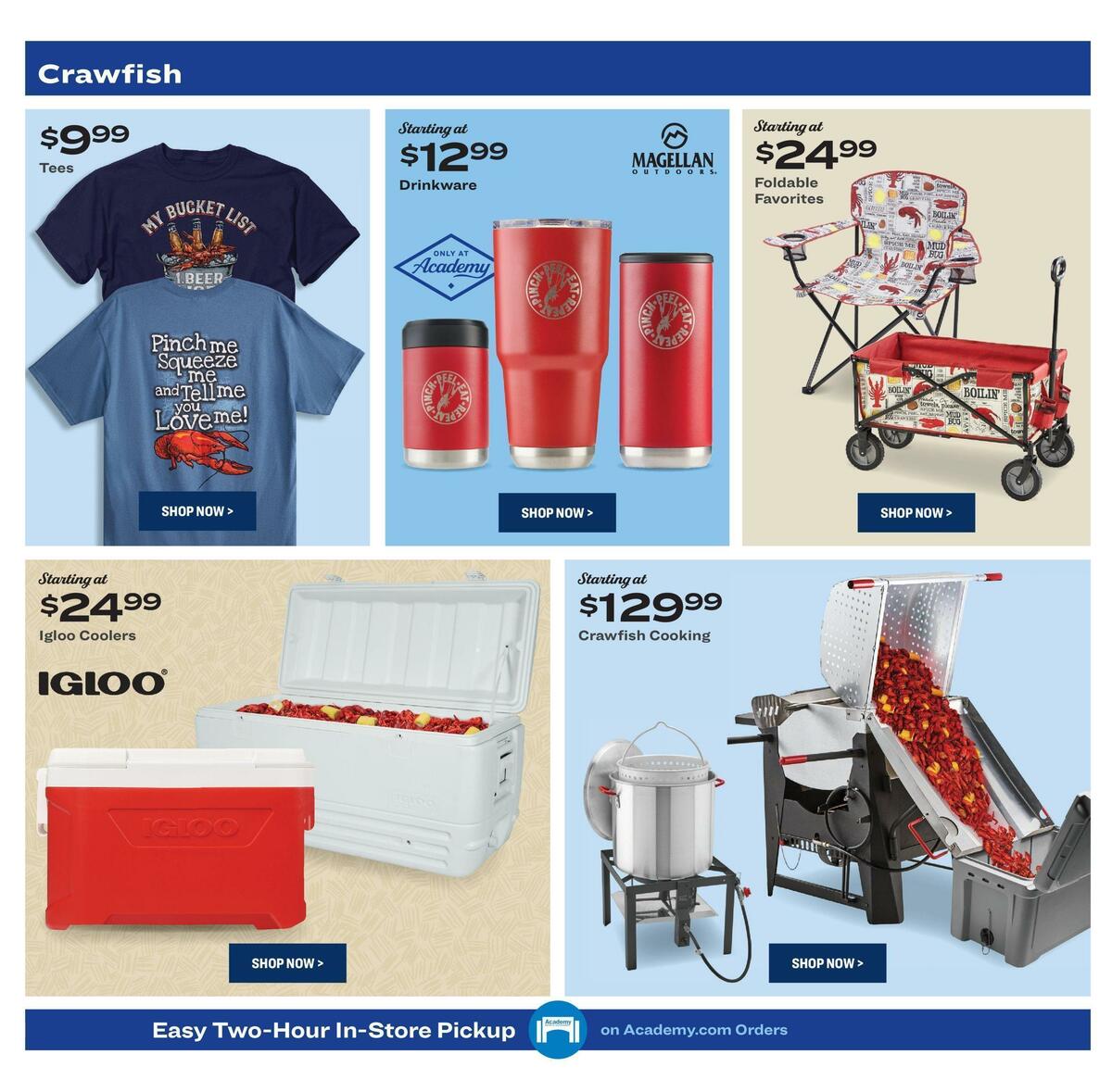 Academy Sports + Outdoors Outdoor Ad Weekly Ad from March 27