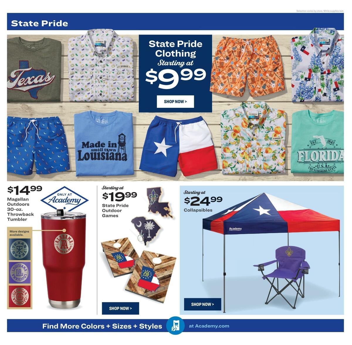 Academy Sports + Outdoors Outdoor Ad Weekly Ad from March 27
