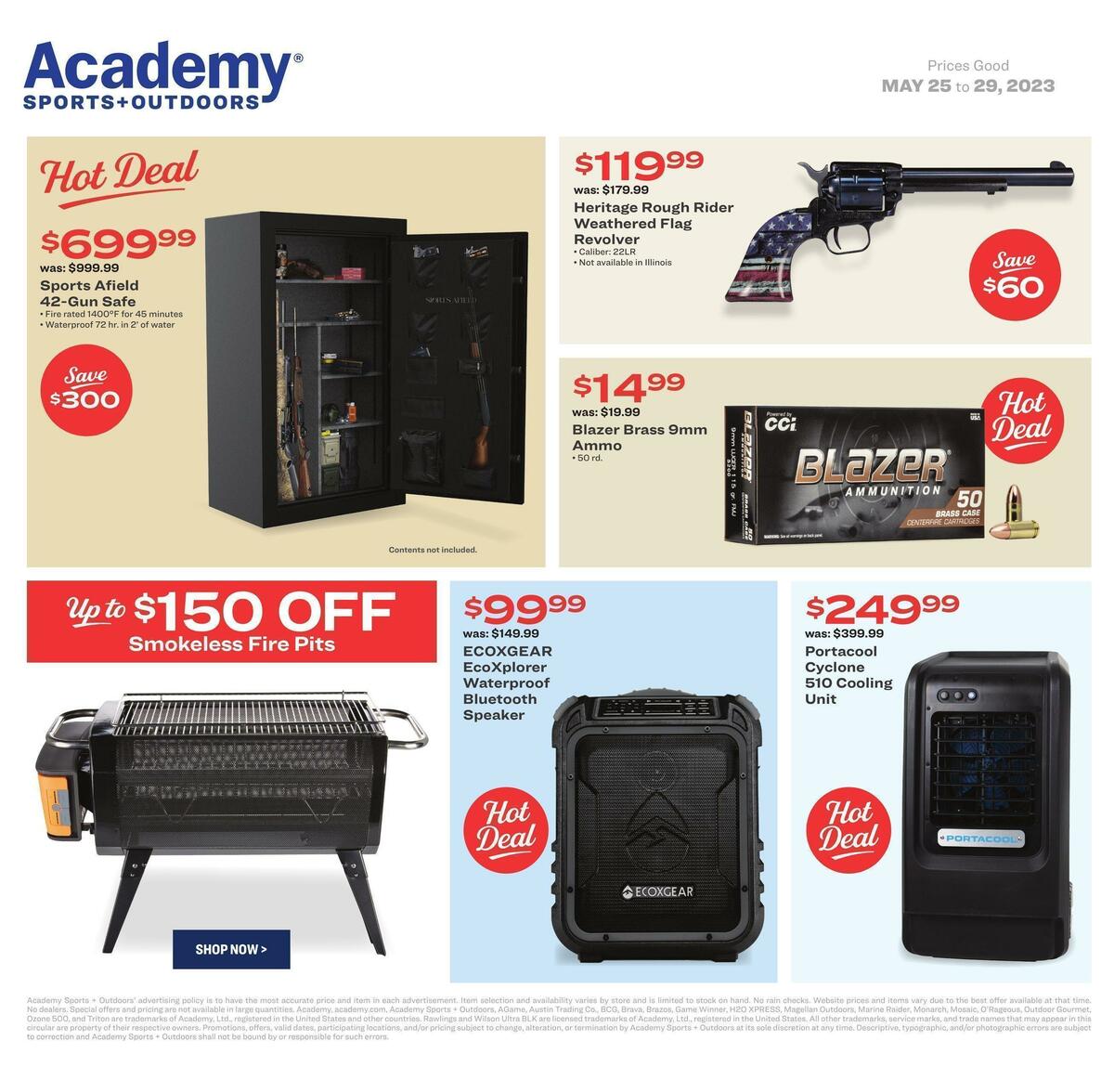 Academy Sports + Outdoors Summer Kickoff Sale Weekly Ad from May 25