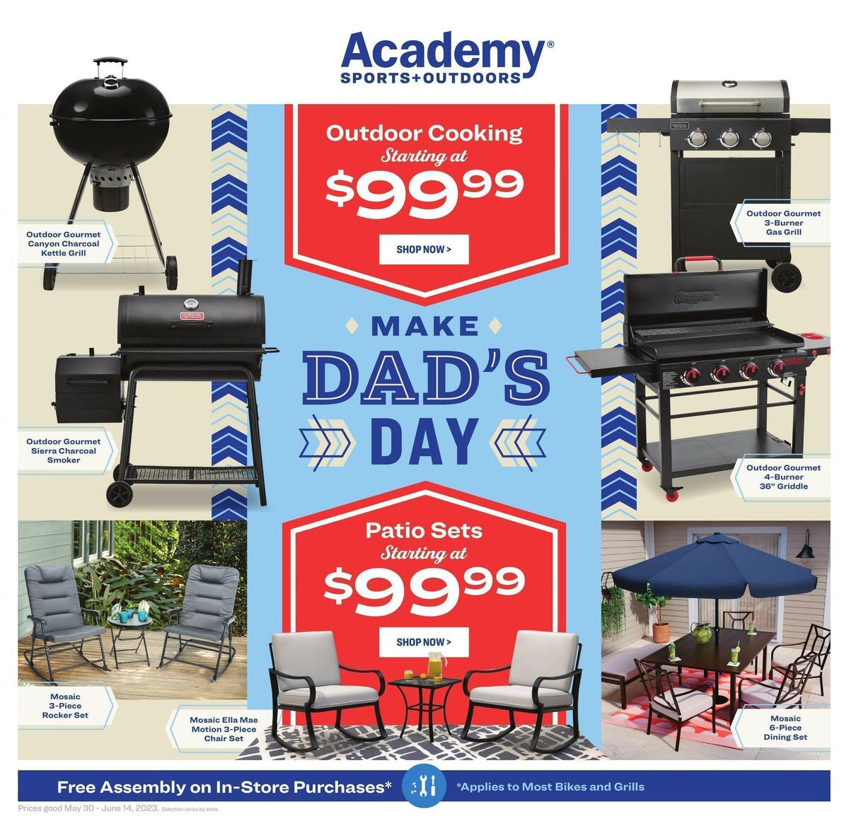 Academy Sports + Outdoors Outdoor Ad Weekly Ad from May 30