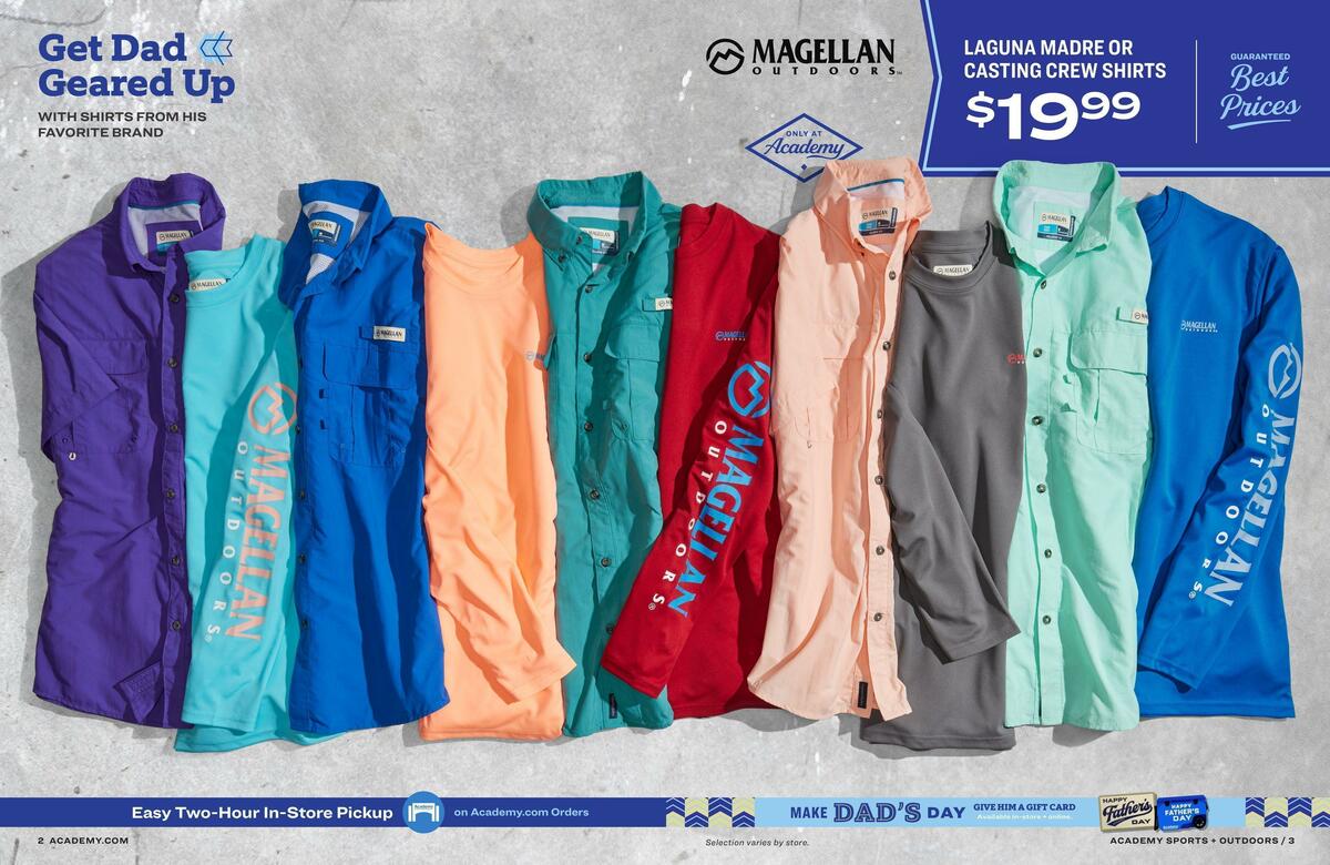 Academy Sports + Outdoors Father's Day Guide Weekly Ad from May 30