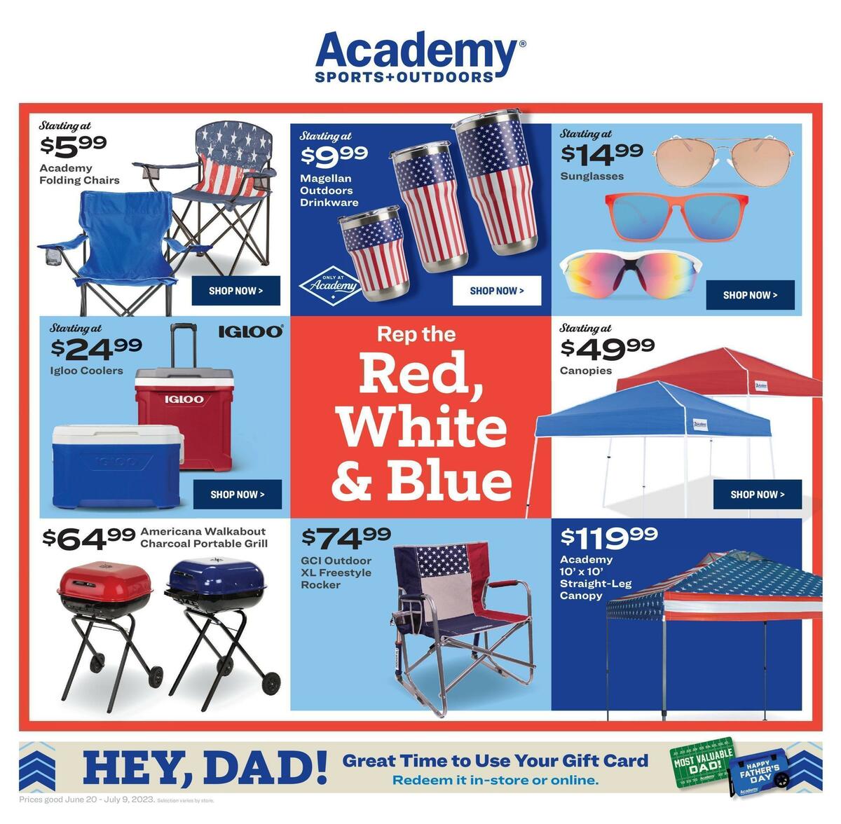 Academy Sports + Outdoors Outdoor Ad Weekly Ad from June 20
