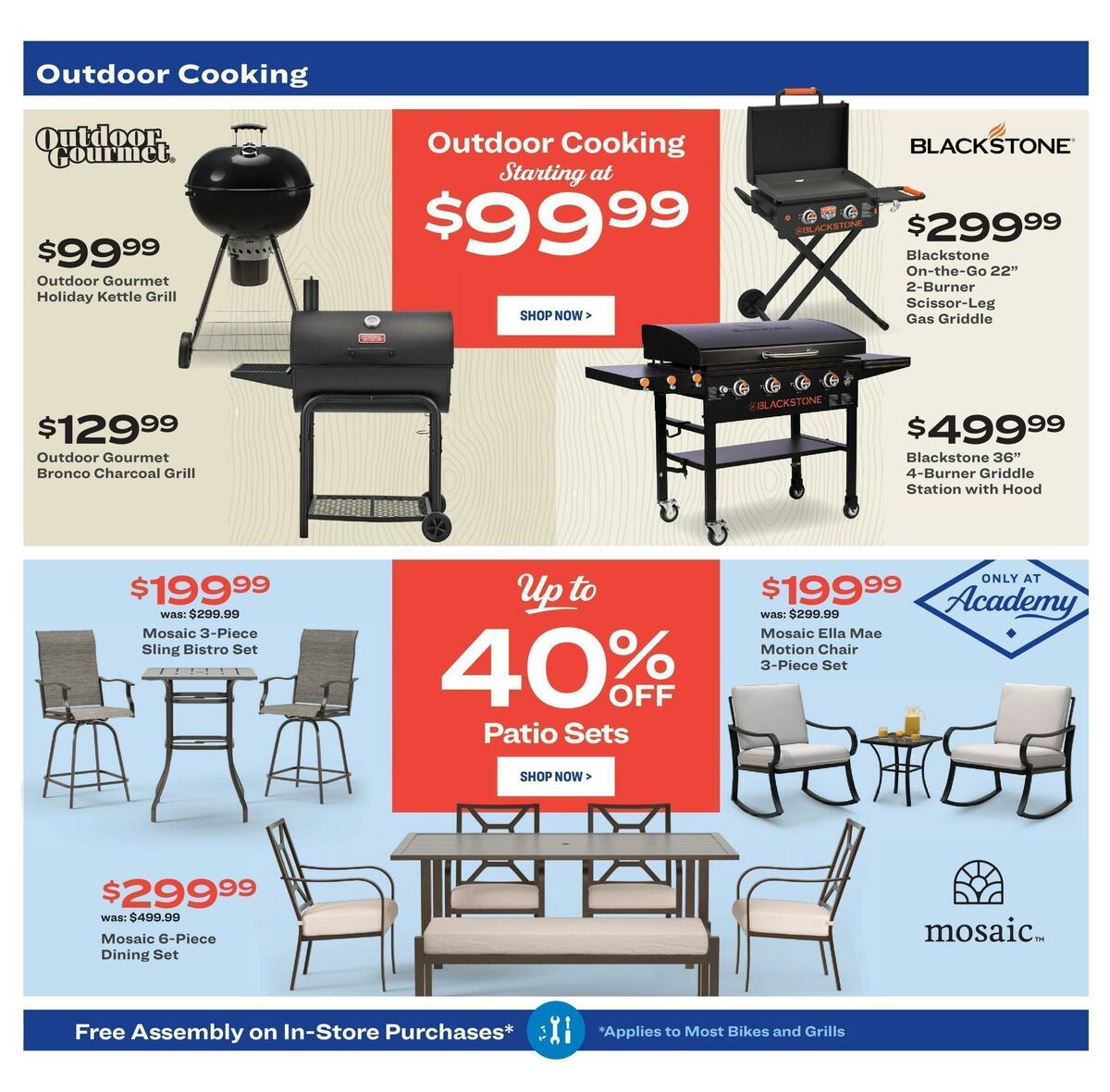 Academy Sports + Outdoors Outdoor Ad Weekly Ad from June 20