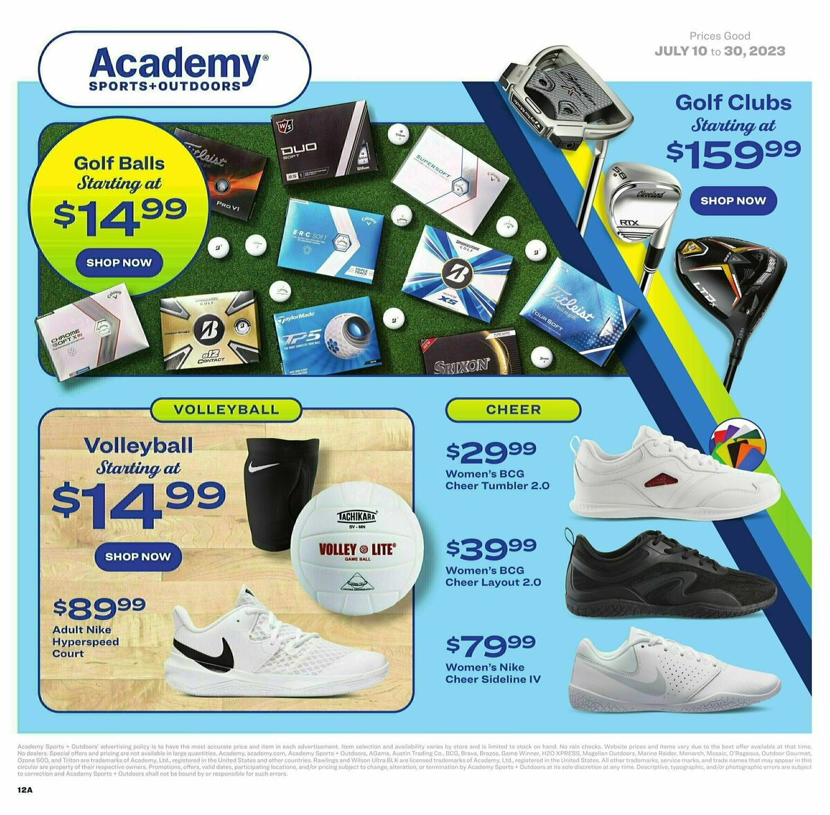 Academy Sports + Outdoors Weekly Ad from July 10