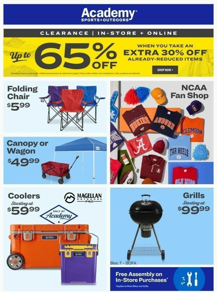 Academy Sports + Outdoors Weekly Ad from August 21