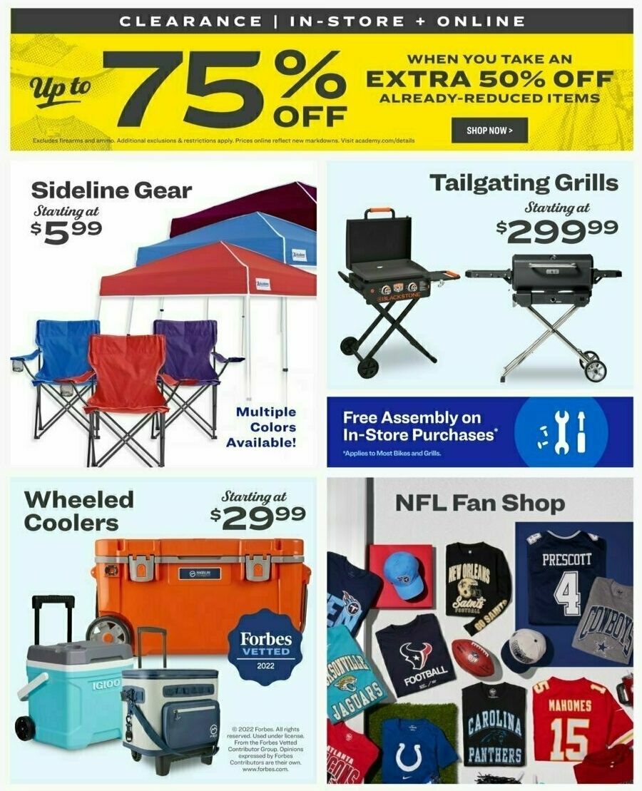 Academy Sports + Outdoors Weekly Ad from September 5
