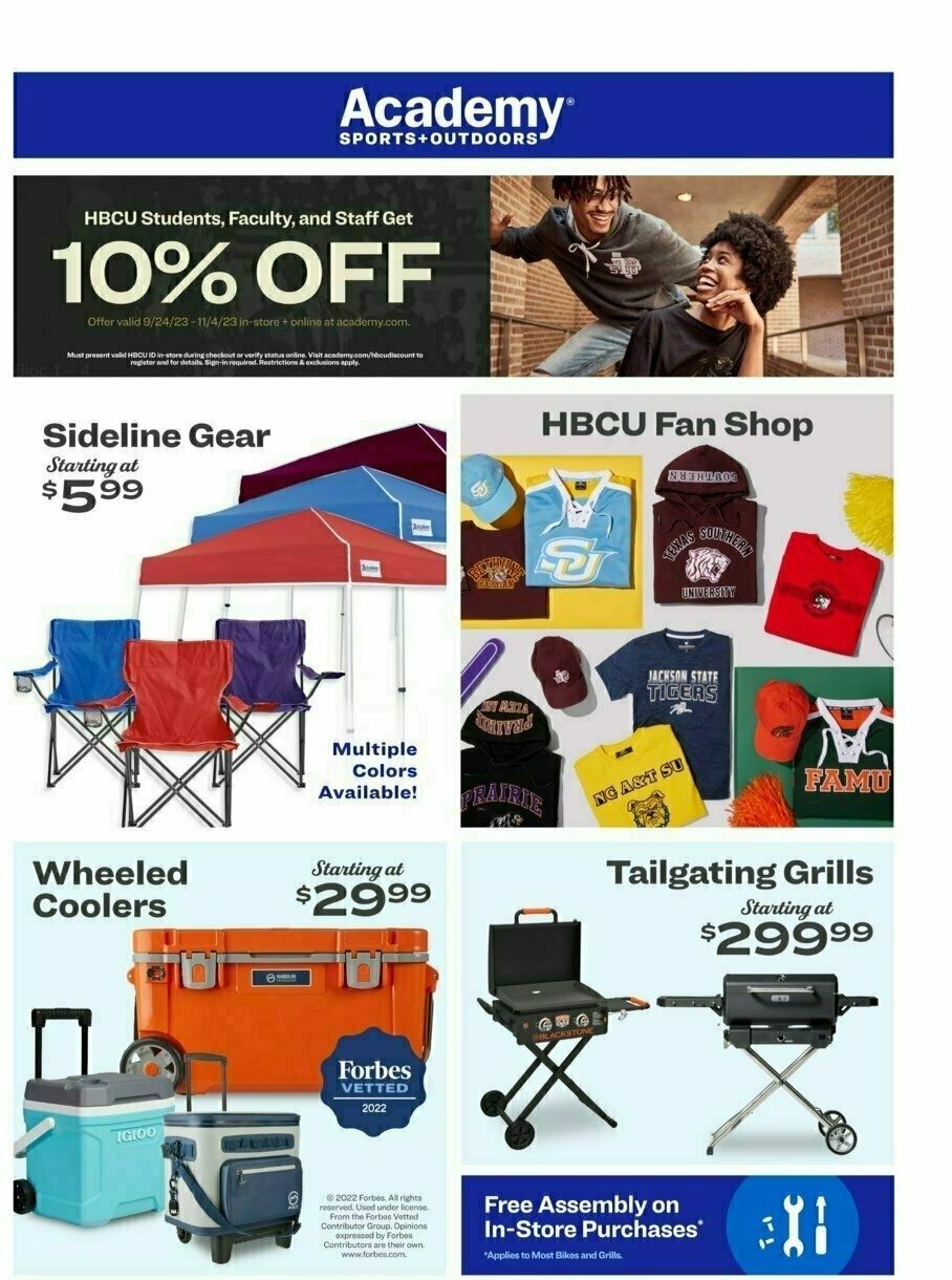 Academy Sports + Outdoors Weekly Ad from September 24