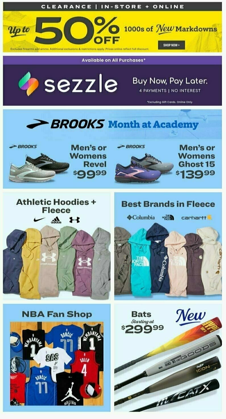 Academy Sports + Outdoors Weekly Ad from October 23