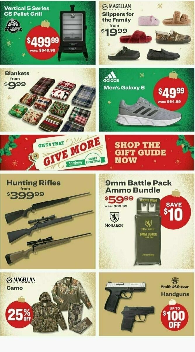 Academy Sports + Outdoors Weekly Ad from December 4