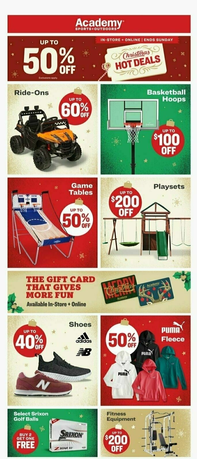 Academy Sports + Outdoors Weekly Ad from December 7