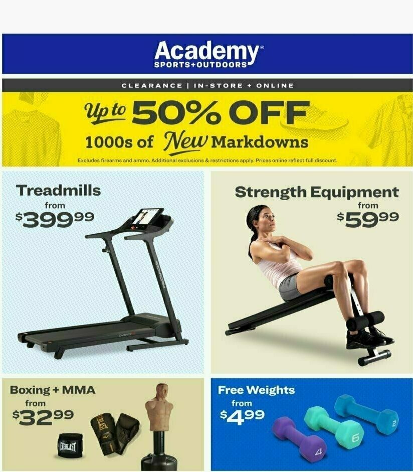 Academy Sports + Outdoors Weekly Ad from December 25