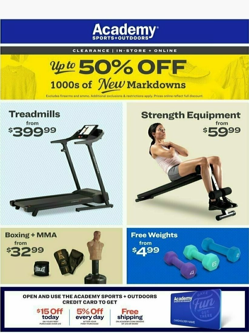 Academy Sports + Outdoors Weekly Ad from January 11