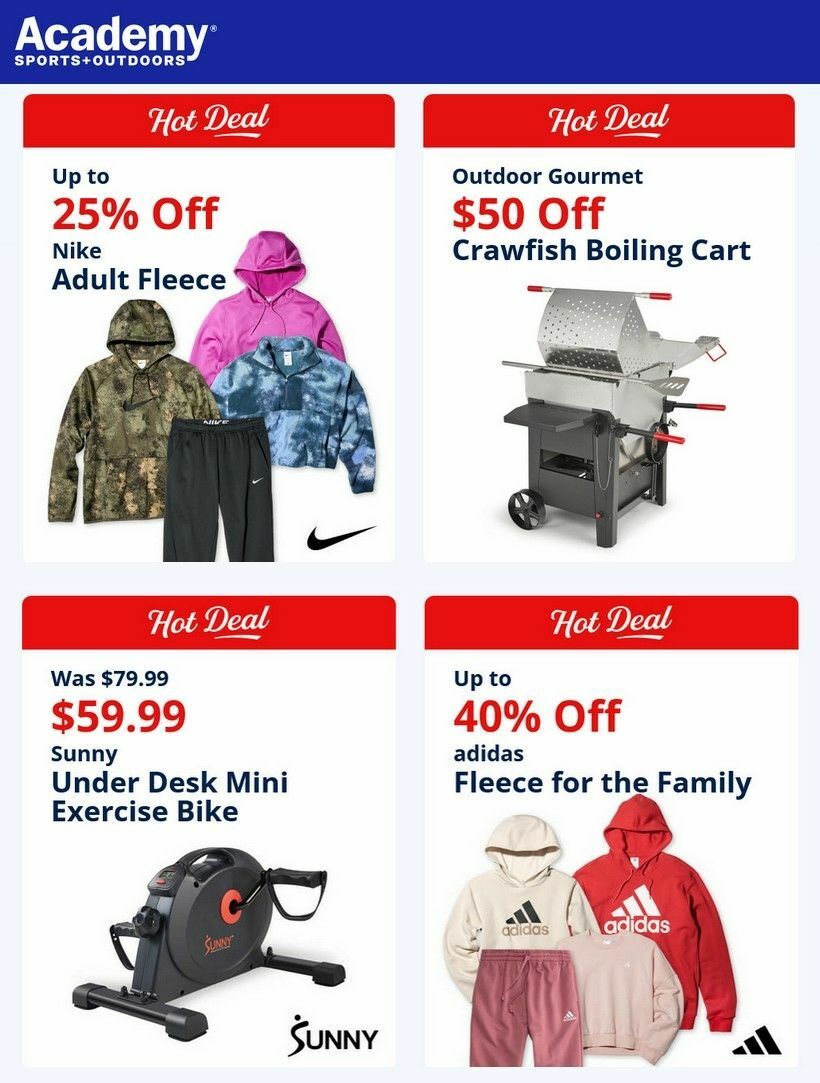 Academy Sports + Outdoors Weekly Ad from January 29