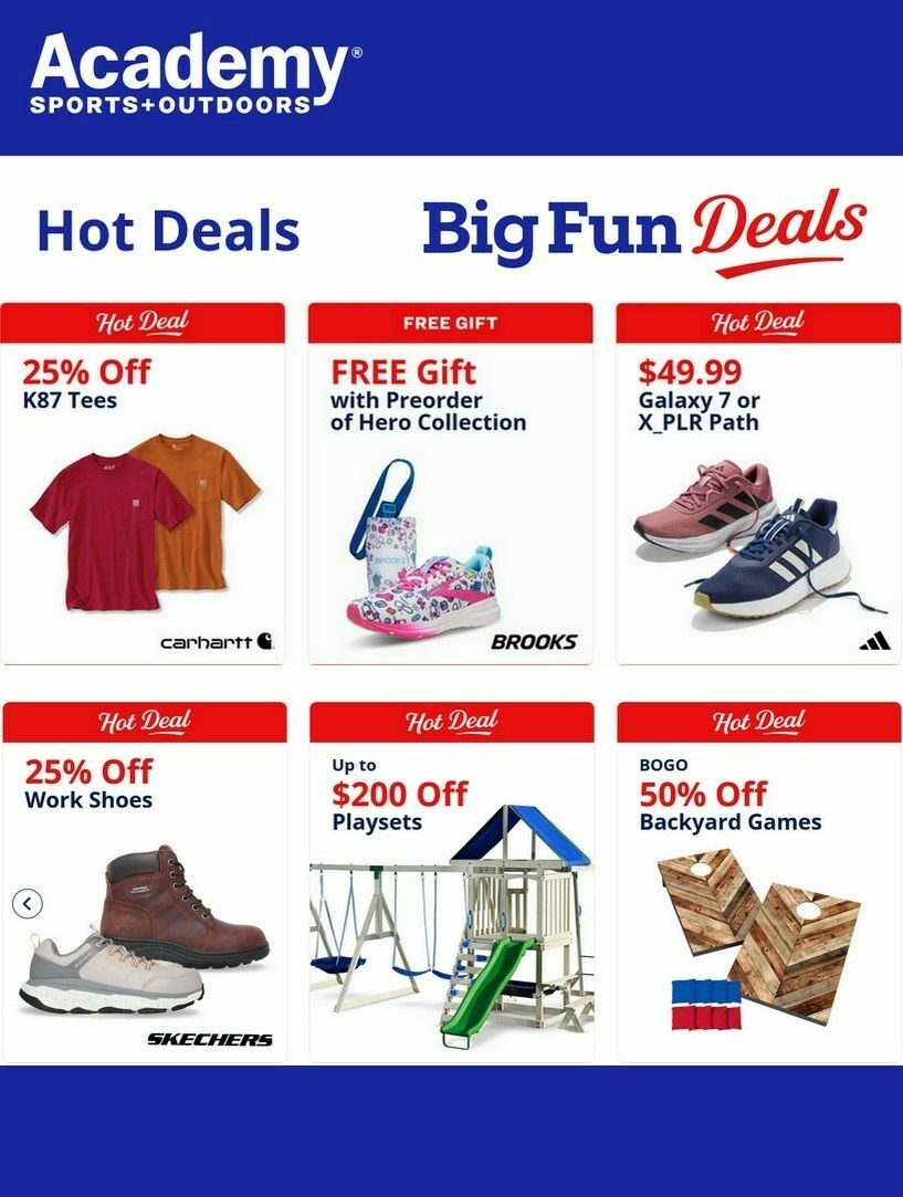 Academy Sports + Outdoors Weekly Ad from April 9