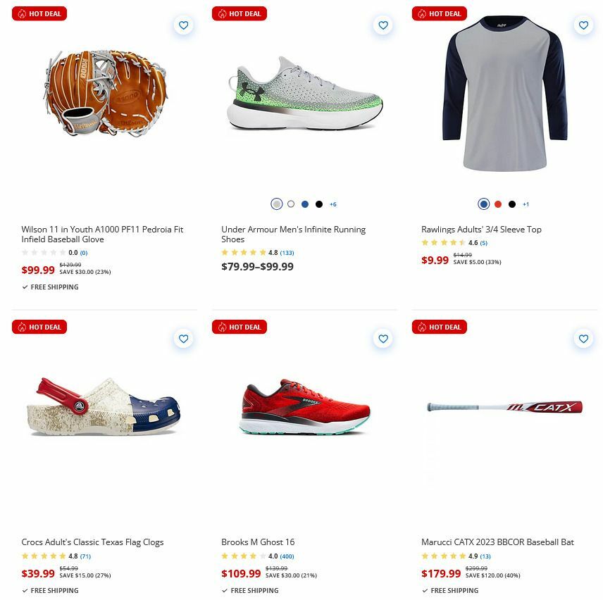 Academy Sports + Outdoors Weekly Ad from April 23