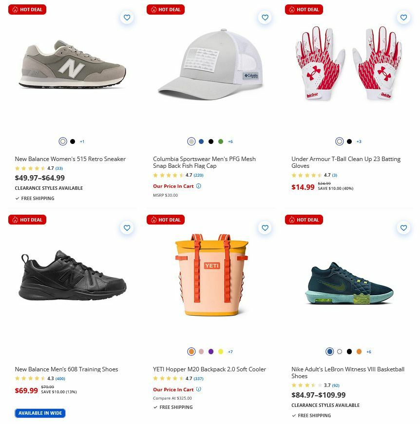 Academy Sports + Outdoors Weekly Ad from April 23