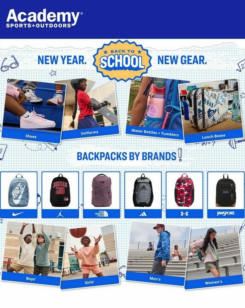 Academy Sports + Outdoors Weekly Ad from July 9