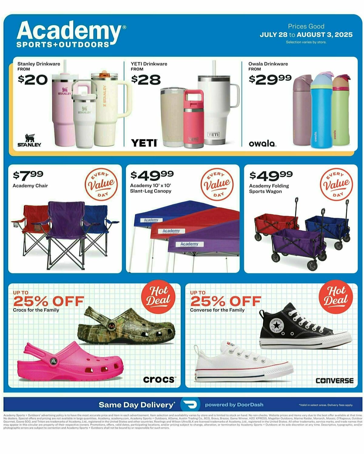 Academy Sports + Outdoors Weekly Ad from July 28